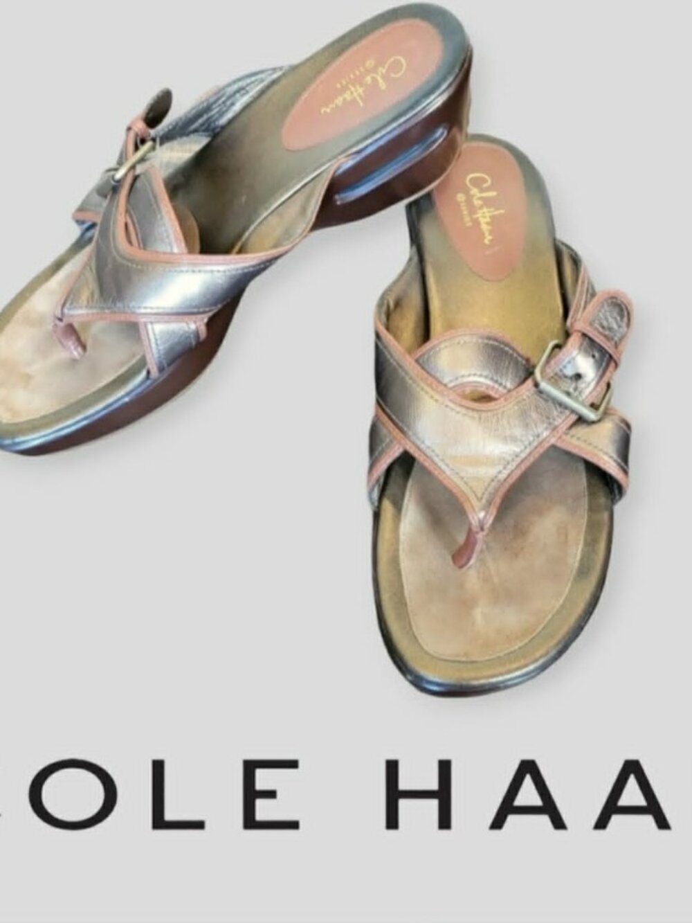 Cole Haan Nike Air Maddy Womens Slide Casual Summer Sandals Shoes 9.5 B
